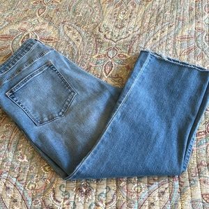 Ana Kick Crop Denim Capris Sz 16